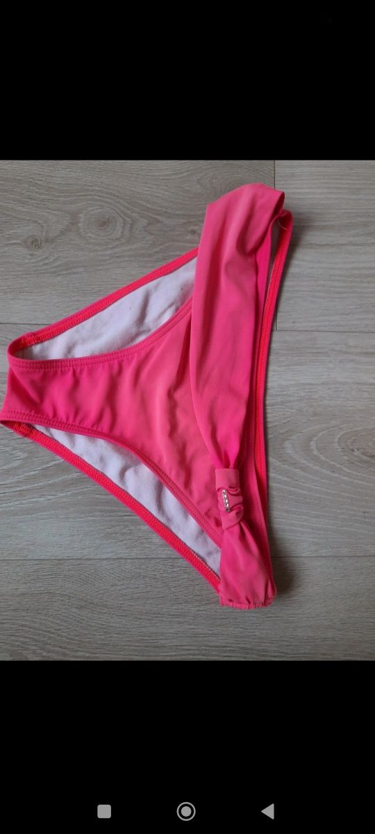 Self collection strój kąpielowy damski dwuczęściowy różowy neon 38 M B
