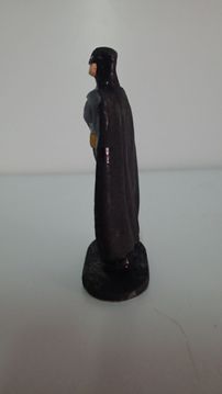 Boneco em chumbo "Batman" e "Batgirl"
