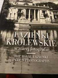 Łazienki królewskie w starej fotografii wydawnictwo  BOSZ