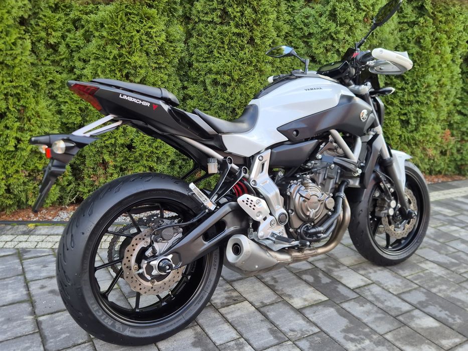 Yamaha MT 07 ABS JAK Nowa 12500km ks serw. Tuv, DODATKI kat A 09 600