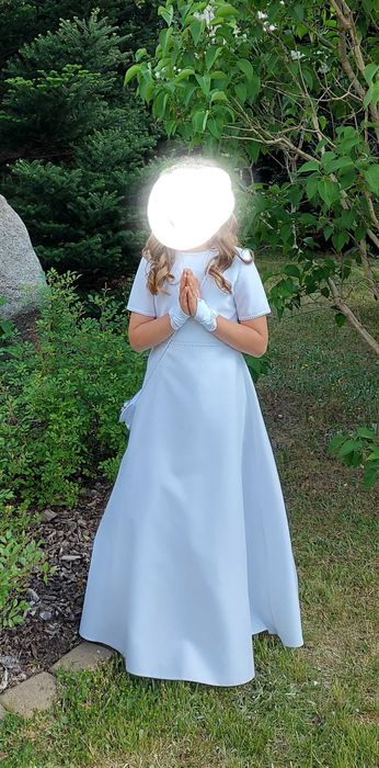 alba komunijna dla dziewczynki