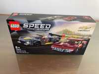 LEGO Speed Champions 76903 Chevrolet Corvette C8.R Race Car and 1969 Chevrolet Corvette Novo e Selado