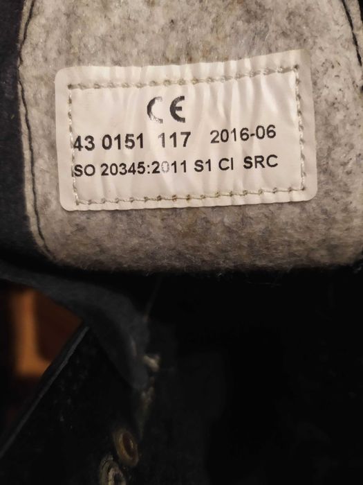 Buty robocze zimowe 43
