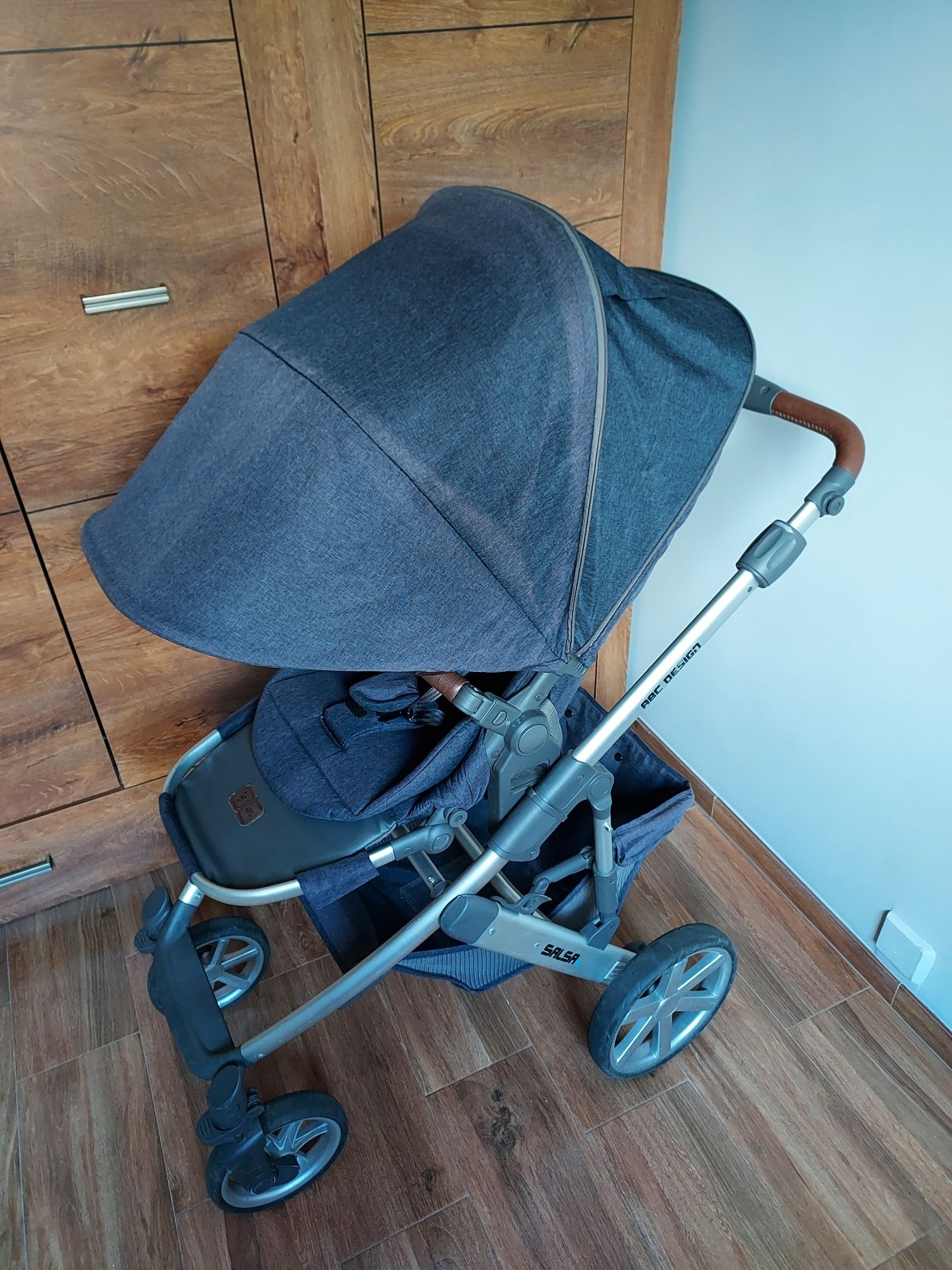 Wózek ABC Design Salsa 4, 2 w 1 OKAZJA Gondola i Spacerówka