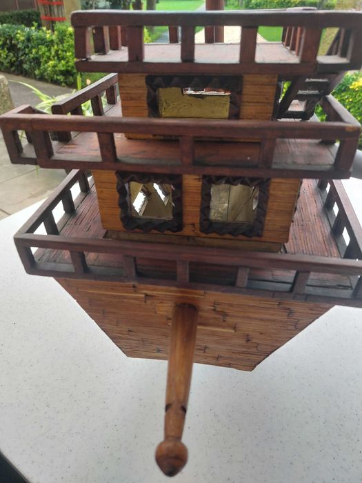 Barco madeira decoração