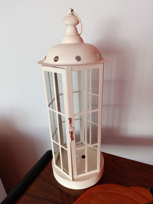 Duży piękny lampion dekoracyjny wysokość około 47 cm