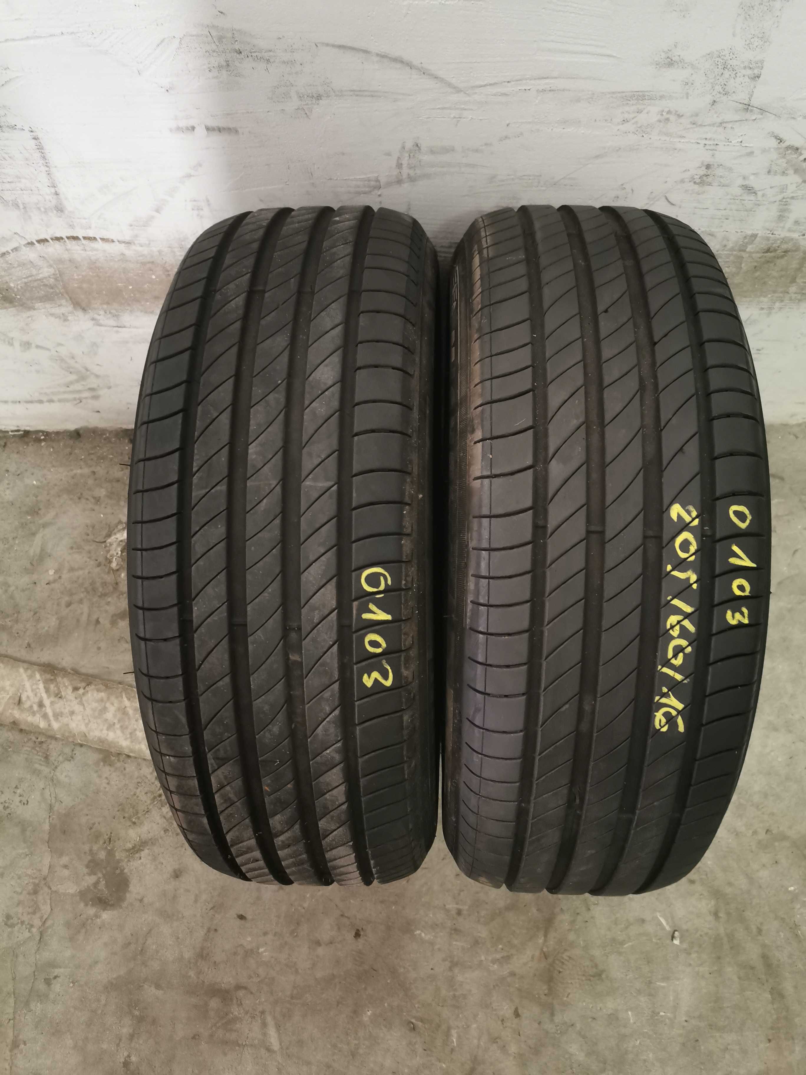 2x Opona 205/60/16 Michalin Primacy 205/60R16 Lato Letnie 7mm