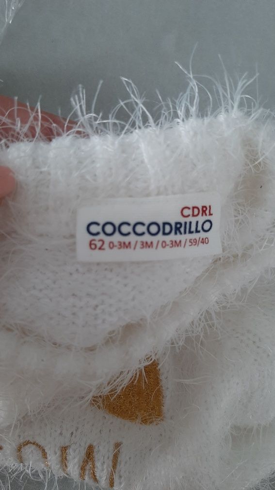 Sweterek Coccodrillo roz. 62