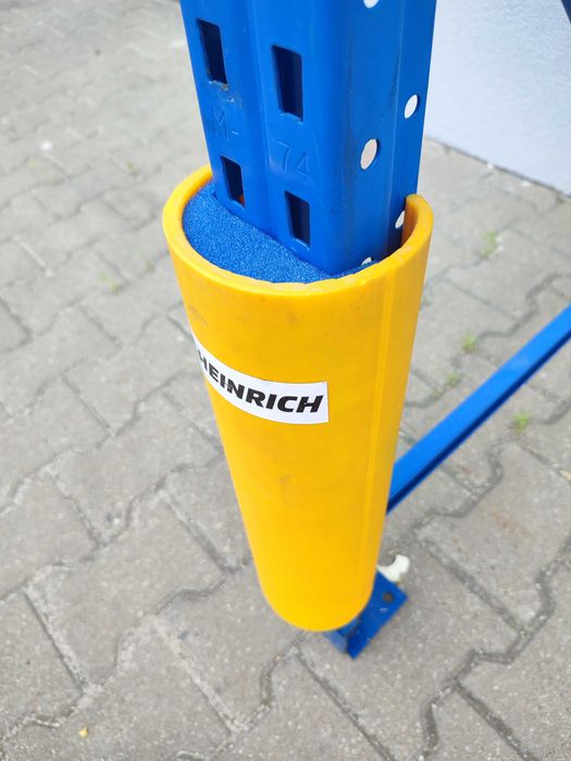 Osłona na regał paletowy, odbojnik słupa regału Jungheinrich, 40cm