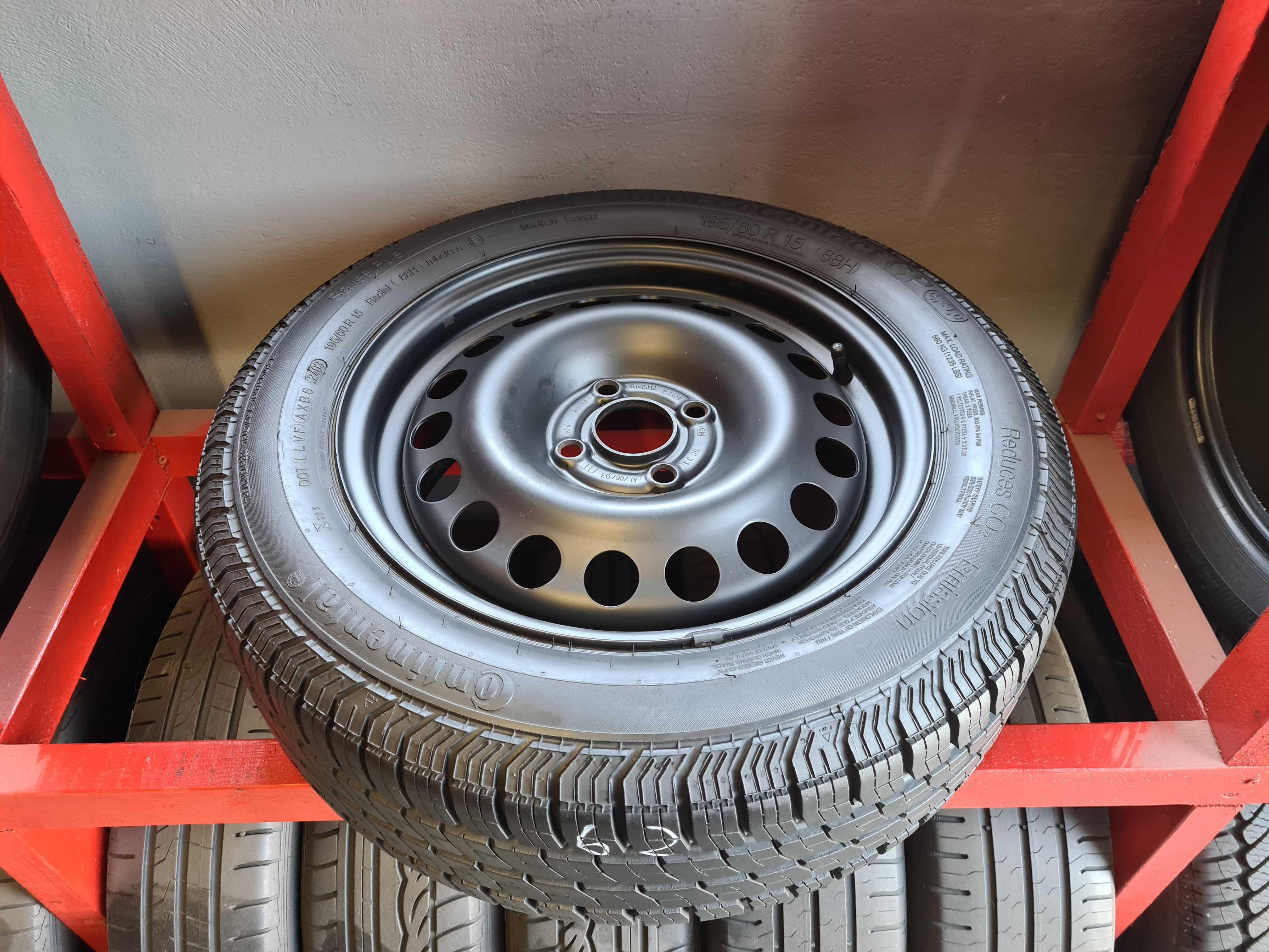 Koło zapasowe 4x100 15 Opel dojazdowe zapas #62