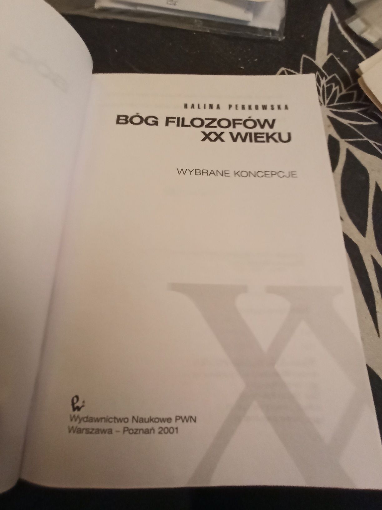 Pierkowska Bóg filozofów XX wieku