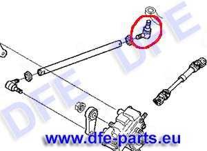 Przegub drążka kierowniczego do Iveco Daily 2014-> , dolny
