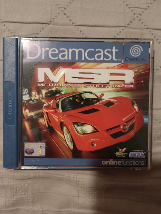 Metropolis Street Racer Sega Dreamcast
