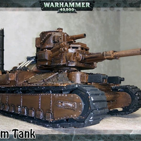Танк Warhammer 40000 Steam Tank