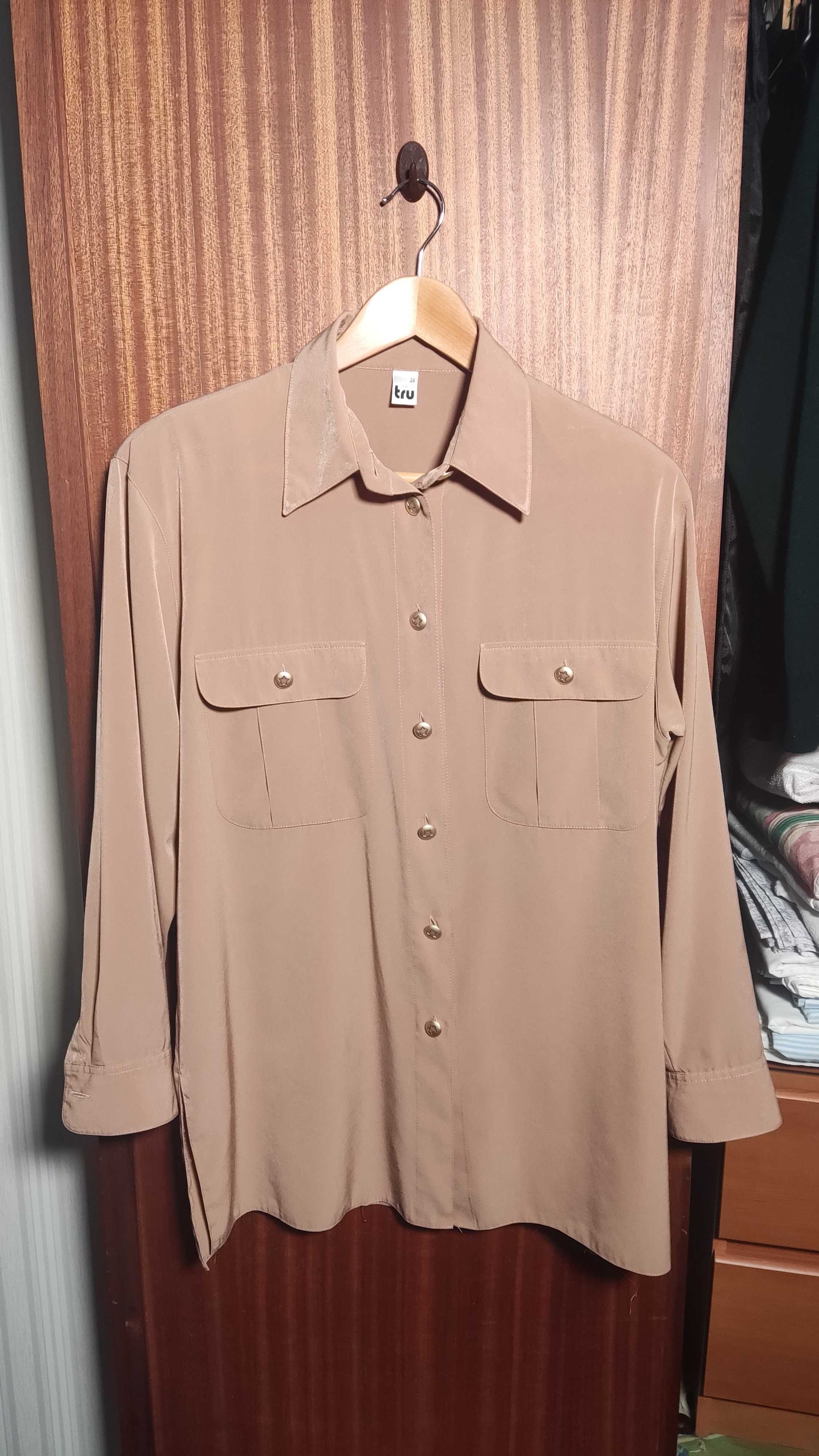 Camisa acetinada (XXL)