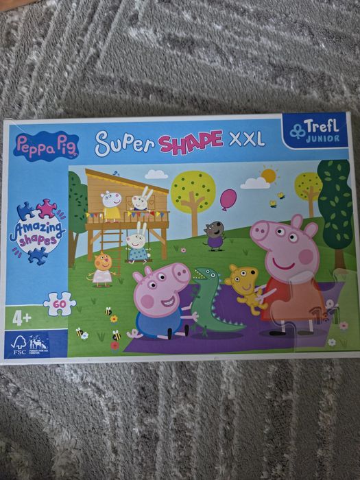 Великі пазли "свинка пеппа" 60шт