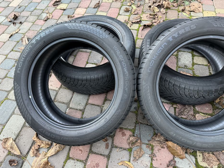 Komplet opon Nokian Snowproof 225/50 r17 7mm bieżnik