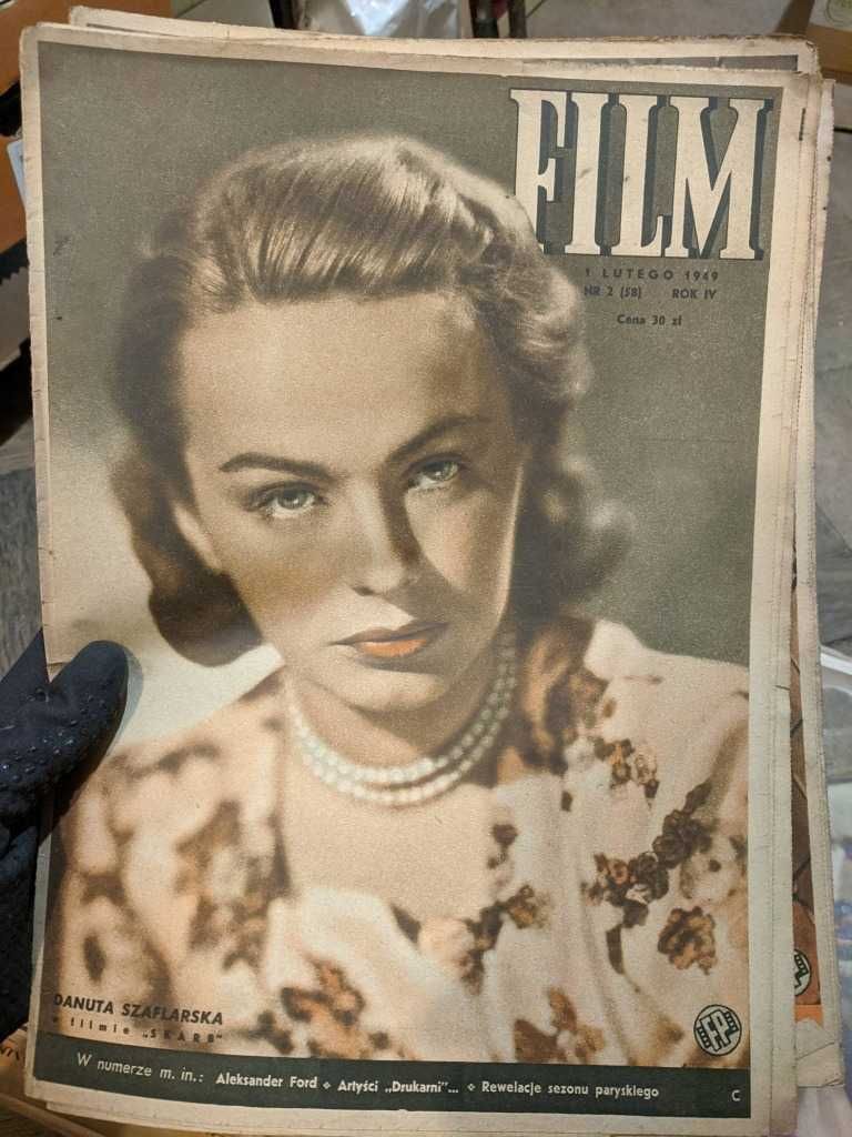 Czasopismo FILM roczniki od 1946 do 1950