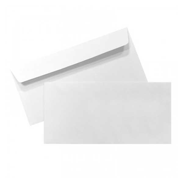 Envelope DL sem Janela 110x220 Silicone 90gr - Pack 50 Unidades