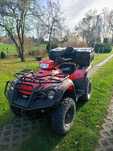Quad TGB Blade 450 hak,wyciągarka,kufer+opony
