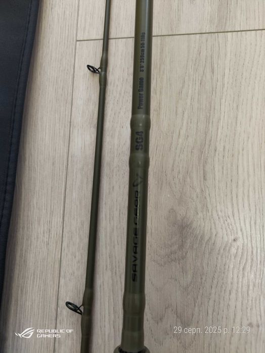 Спінін savage gear довжина 259см тест 50-110гр