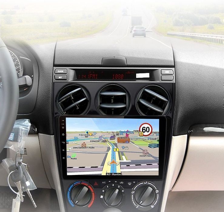 Radio nawigacja Mazda 6 2004 - 2007 Carplay Android auto 4GB 64GB