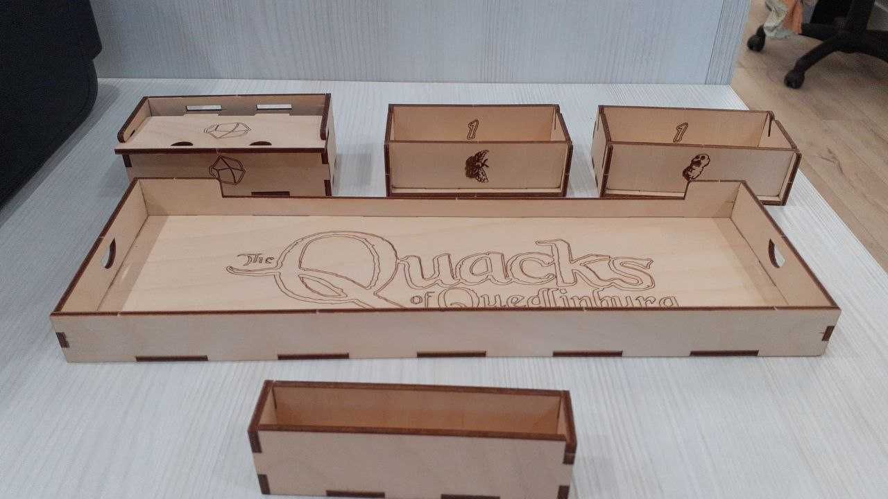 The Quacks of Quedlinburg: Meeple Realty Organizer (2019) б/у