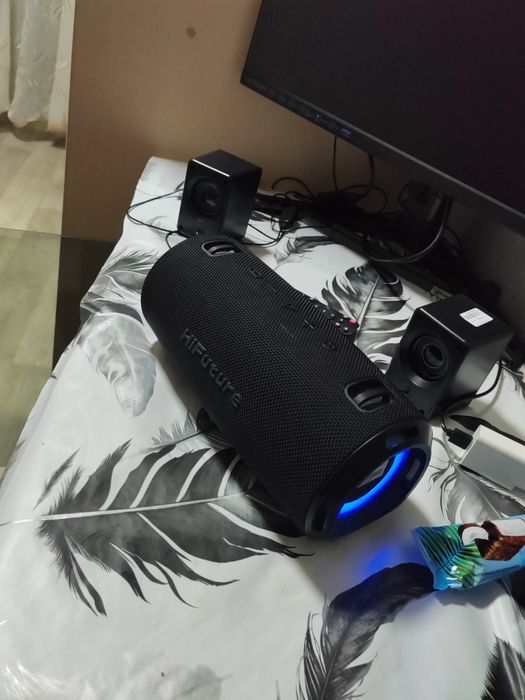 Портативна колонка HiFuture Gravity 45W RGB Black (gravity.black)