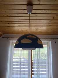 Lampa do pokoju dziecięcego Ikea chmurki niebieska