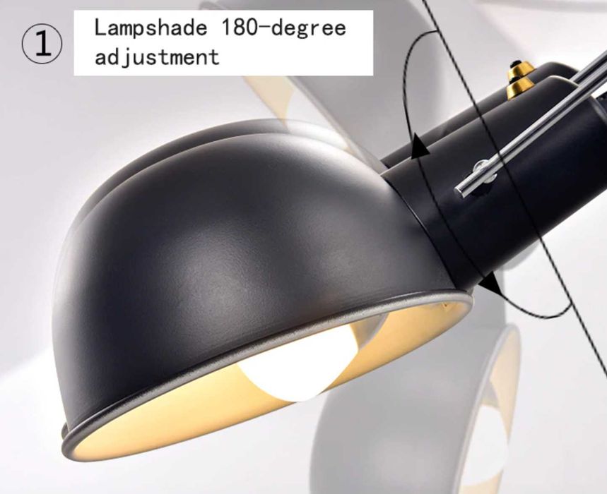 lampa kinkiet na wysięgniku FLOS 135 cm replika