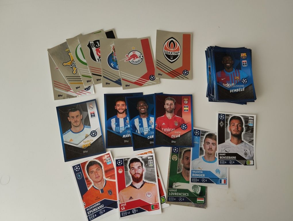 Lote 75 cromos UEFA Champions League 2021/2022