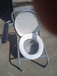 Стул туалет регулируемый складной для инвалидов пожилых больных кресло