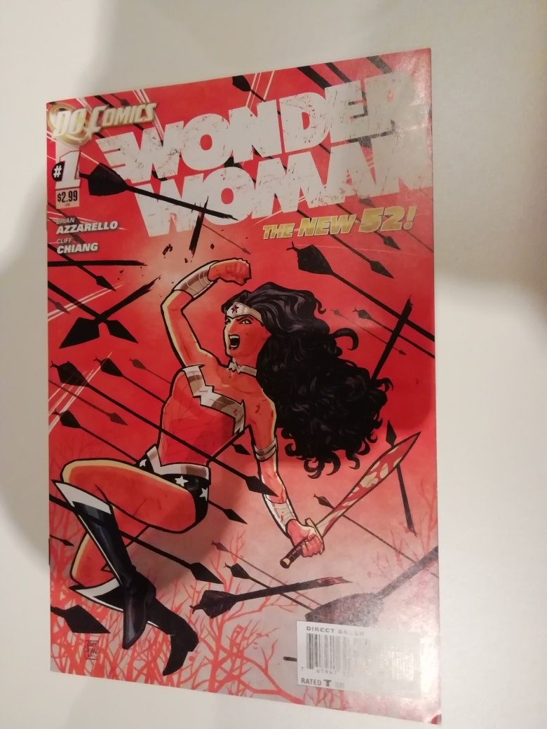 Wonder woman new 52 comic 1 banda desenhada