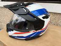 CAPACETE NEXX VILIJORD CONTINENTAL WHITE / BLUE / RED