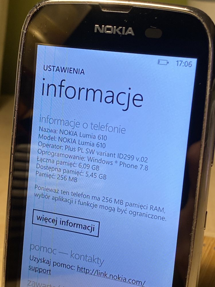 Nokia Lumia 610 Windows Phone 7