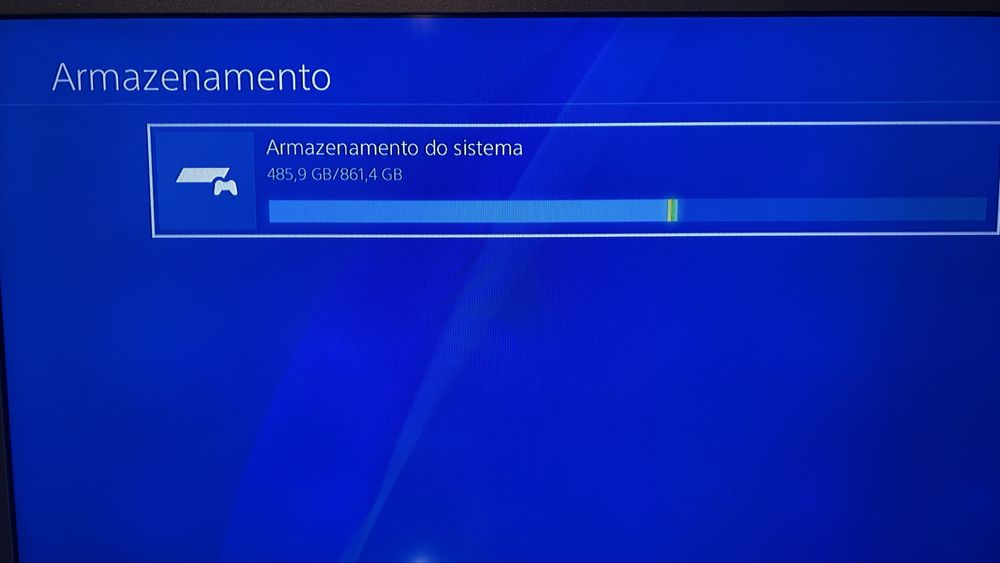 Play Station 4 1TB com jogos