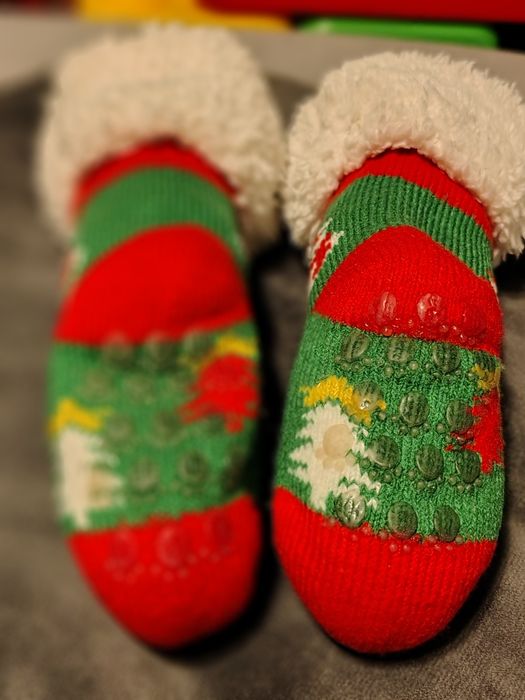 Dziecięce karpetki świąteczne r. 15-18