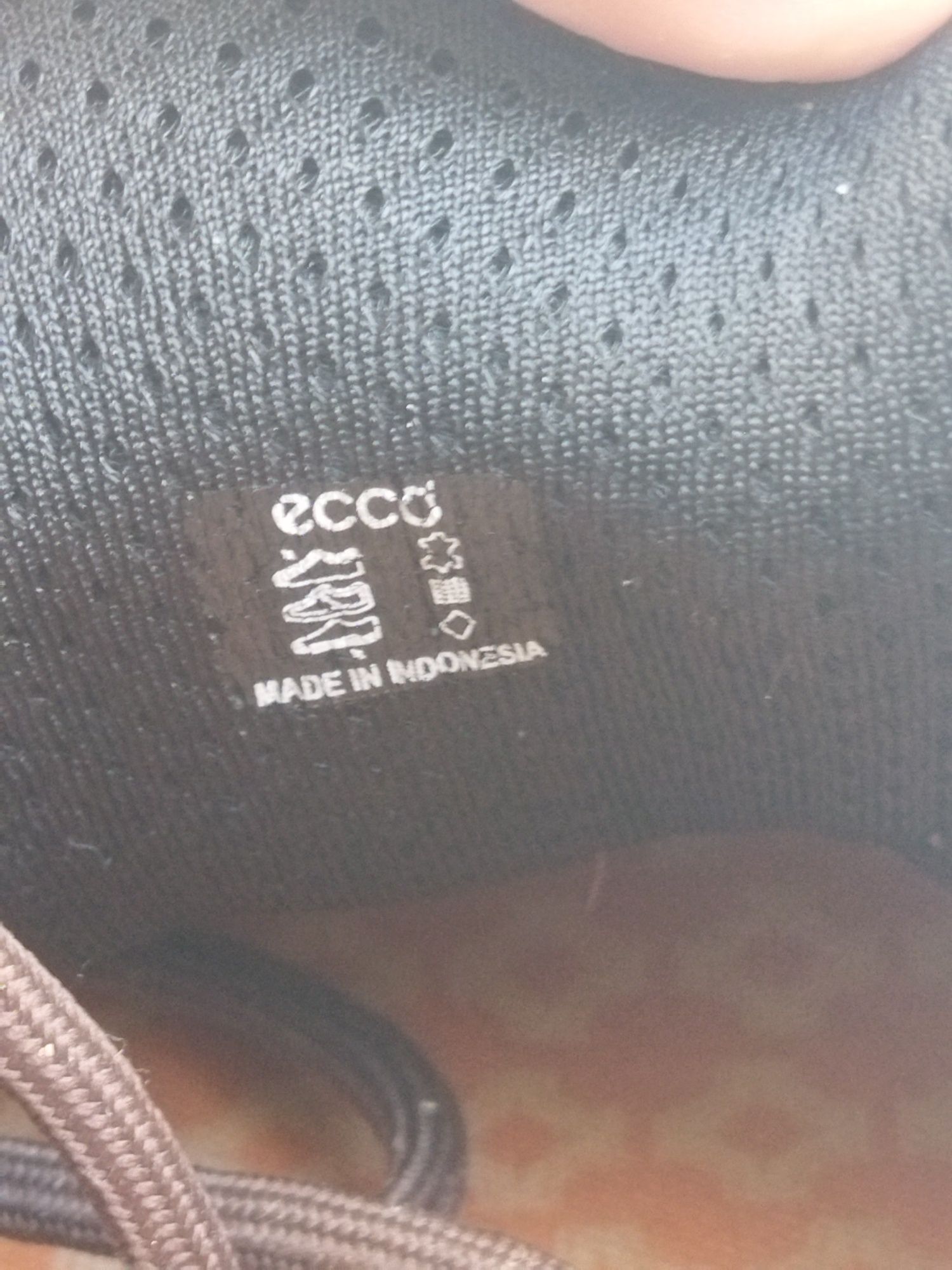 Оригинал Ecco 27.5 кроссовки 43р мужские кеды туфли кожаные кросівки