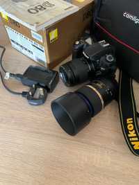 Lustrzanka Nikon D80 + Nikkor AF 28-80 + Tamron Makro AF 90