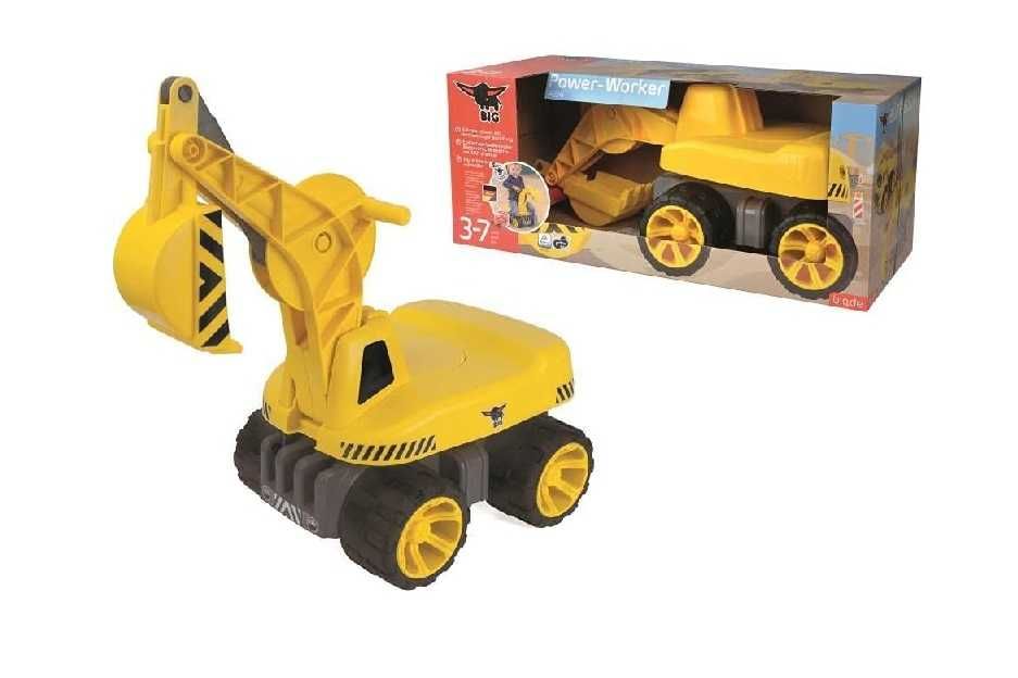 Koparka - jeździk, pojazd, zabawka dla dzieci