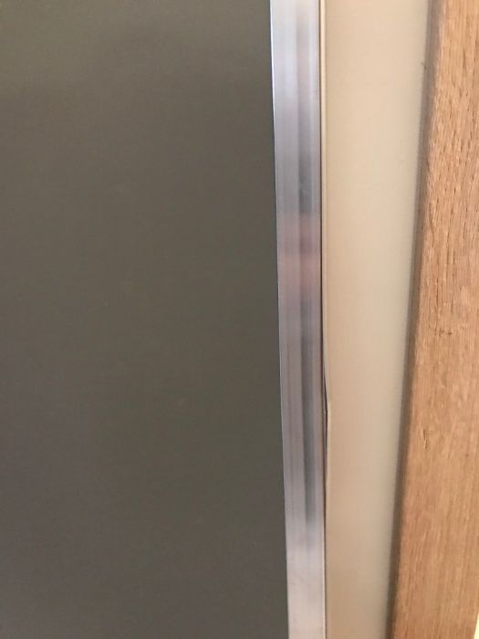 Ramka reklamowa do tablic inf aluminiowa zatrzaskowa Opus 2 B2 50x70cm