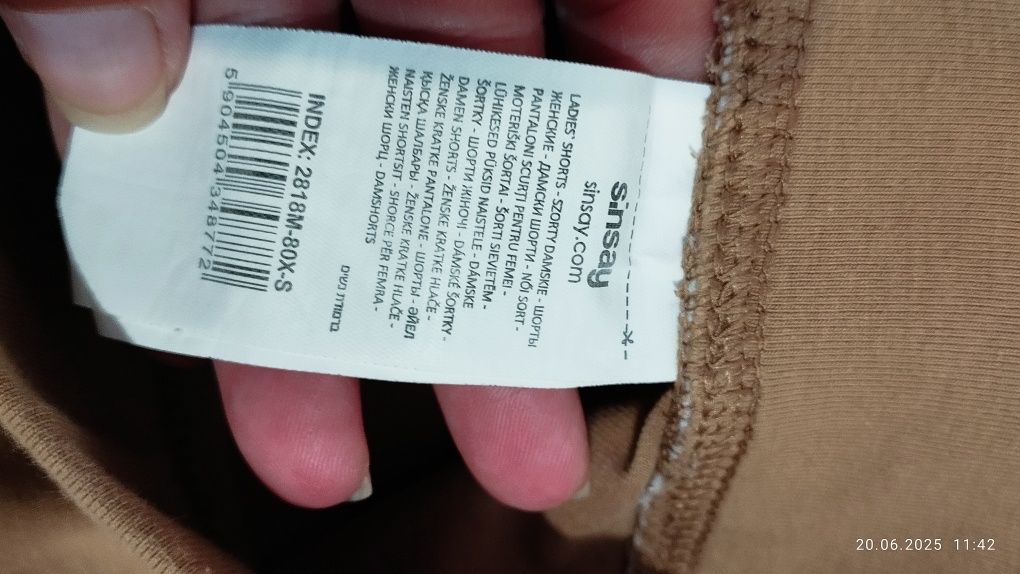 Kolarki spodenki szorty elastyczne wysoki stan
