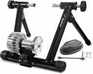 Sportneer trenażer rowerowy fluid 26–29" cichy, składany, real opór