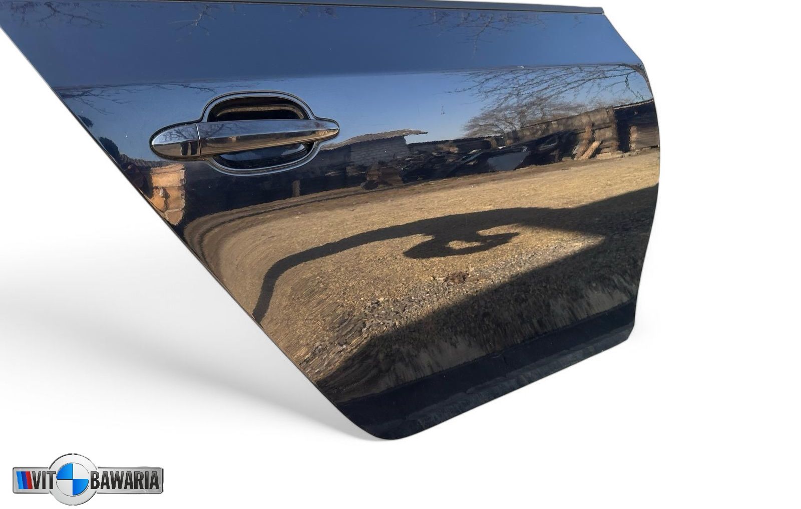 Drzwi prawy tył BMW E61 Carbonschwarz Metallic 416