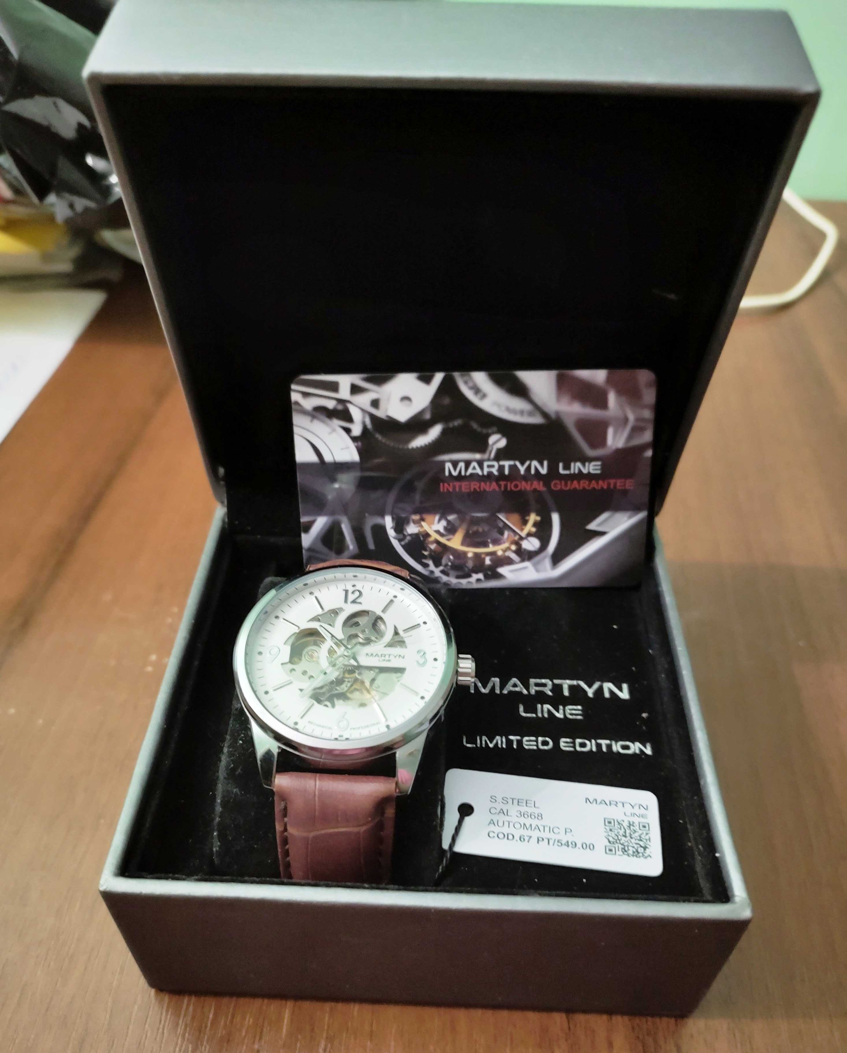 Часы Martyn Line Limited Edition Boston Brown Германия автоподзавод