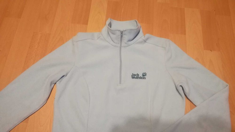 Damska bluza turystyczna polar JACK WOLFSKIN TECNOPILE r.S st.b.dobry