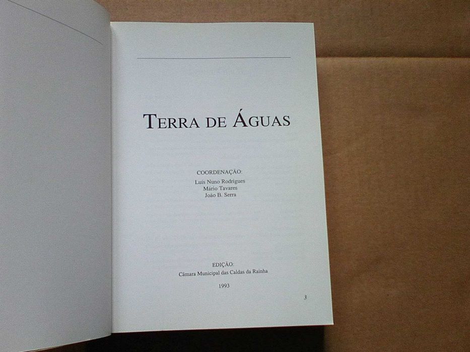 Terra de águas : Caldas da Rainha, história e cultura