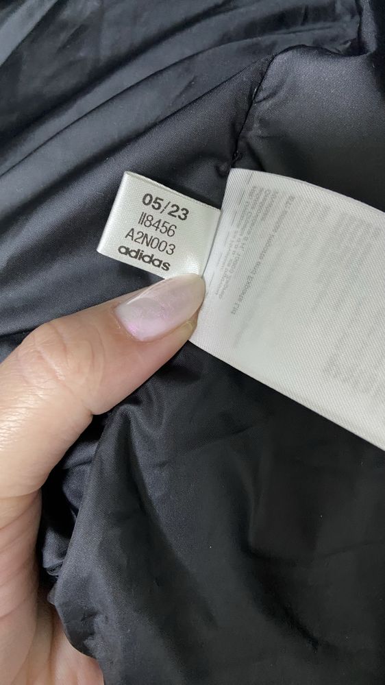 Куртка ADICOLOR LONG II8456 Adidas XL Чорний