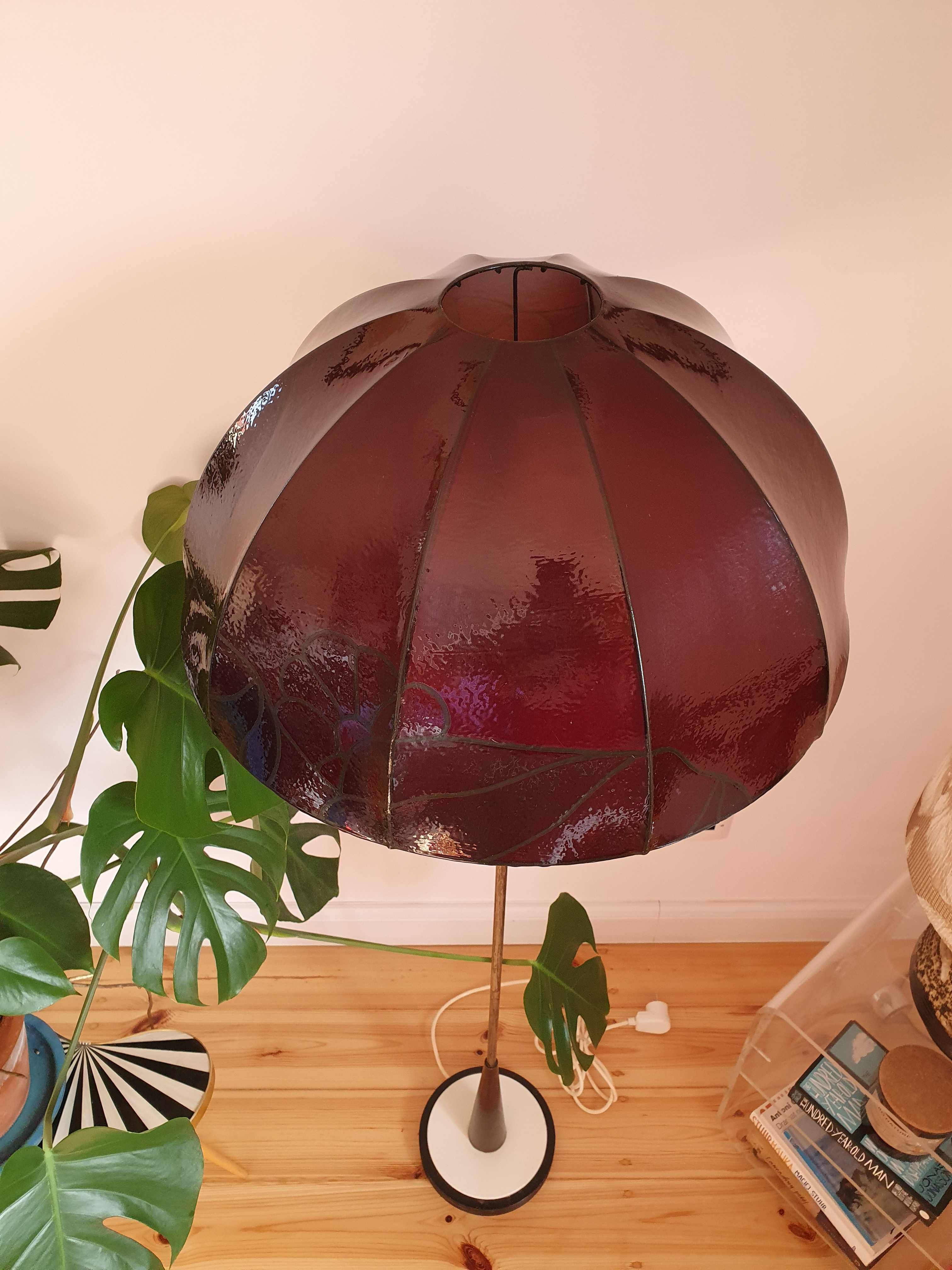 Lampa podłogowa, w stylu noir, lata 60, vinage / retro / PRL