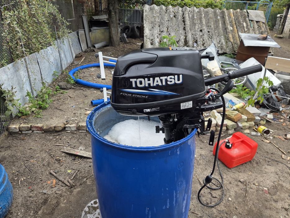 Silnik zaburtowy Tohatsu MFS6C 6km, stopa S, 2013r